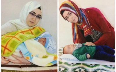 History teacher gives birth to her third child in prison