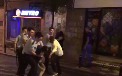 WATCH: Video shows police slam, beat two İstanbul men