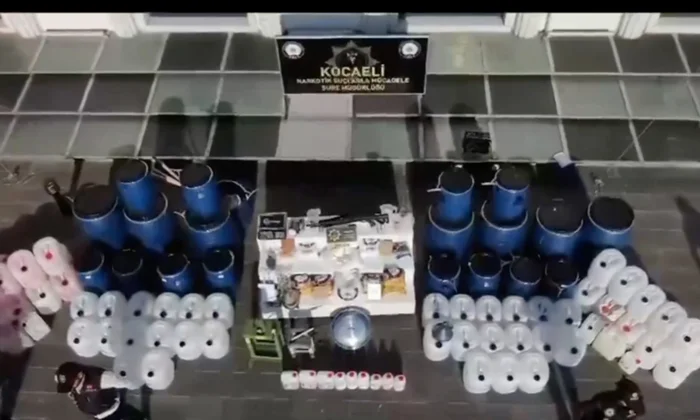 A major operation in Istanbul! Hundreds of thousands of drugs seized.